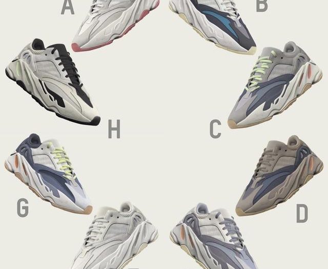 Yeezy 700 Eight Colorways