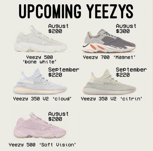 all upcoming yeezys cheap online