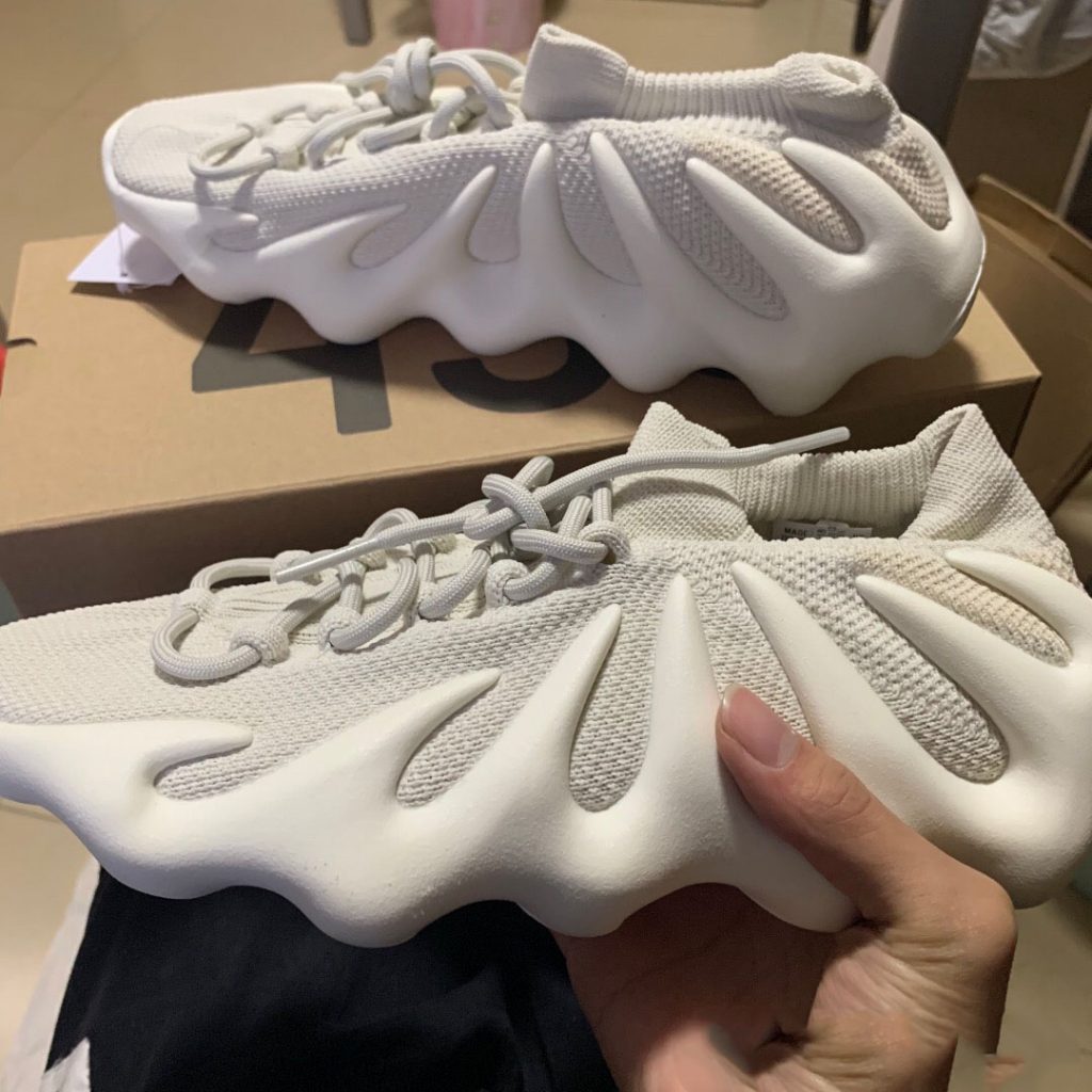 UA Yeezy 450 Cloud White 