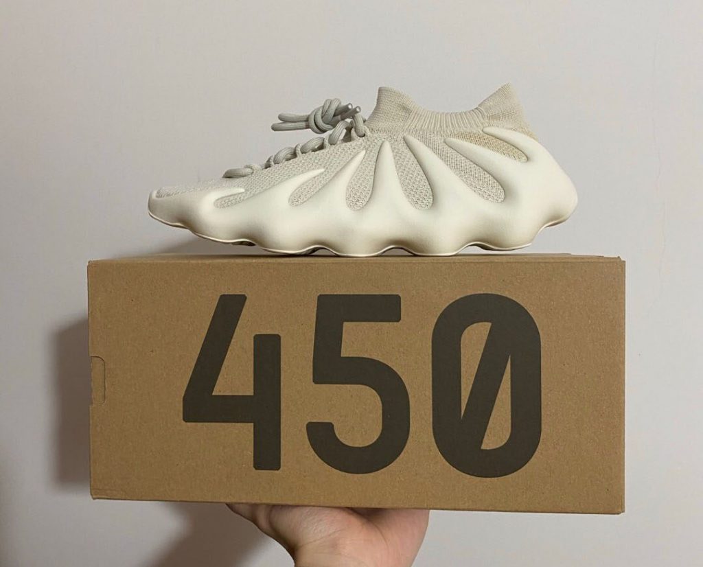 Yeezy 450 Cloud White 